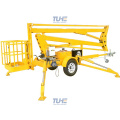 14m 16m 18m Electric Towable Articulated Cherry Picker Fruit Picker Aerial Working Platform Towable Boom Lift